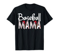 Baseball Mama Custom Baseball Mothers Day T-Shirt - Graphic Print Unisex - T-Shirt, Sweatshirt, Hoodie
