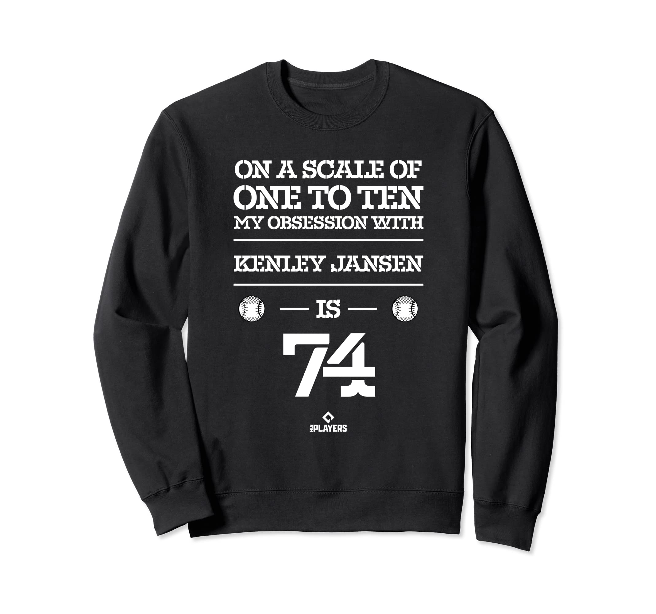 Kenley Jansen Obsession Mlbpa Los Sweatshirt - Custom Art Print for Adults - T-Shirt, Sweatshirt, Hoodie