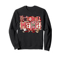 Baseball Mama Leopard Checkered Sweatshirt - Streetwear Style for Adults - T-Shirt, Sweatshirt, Hoodie
