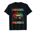 Dad Level Unlocked Funny New Dad T-Shirt - Casual Everyday Wear Unisex - T-Shirt, Sweatshirt, Hoodie