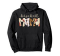 Baseball Mama Leopard Baseball Mom Hoodie - Novelty Apparel Men Women - T-Shirt, Sweatshirt, Hoodie