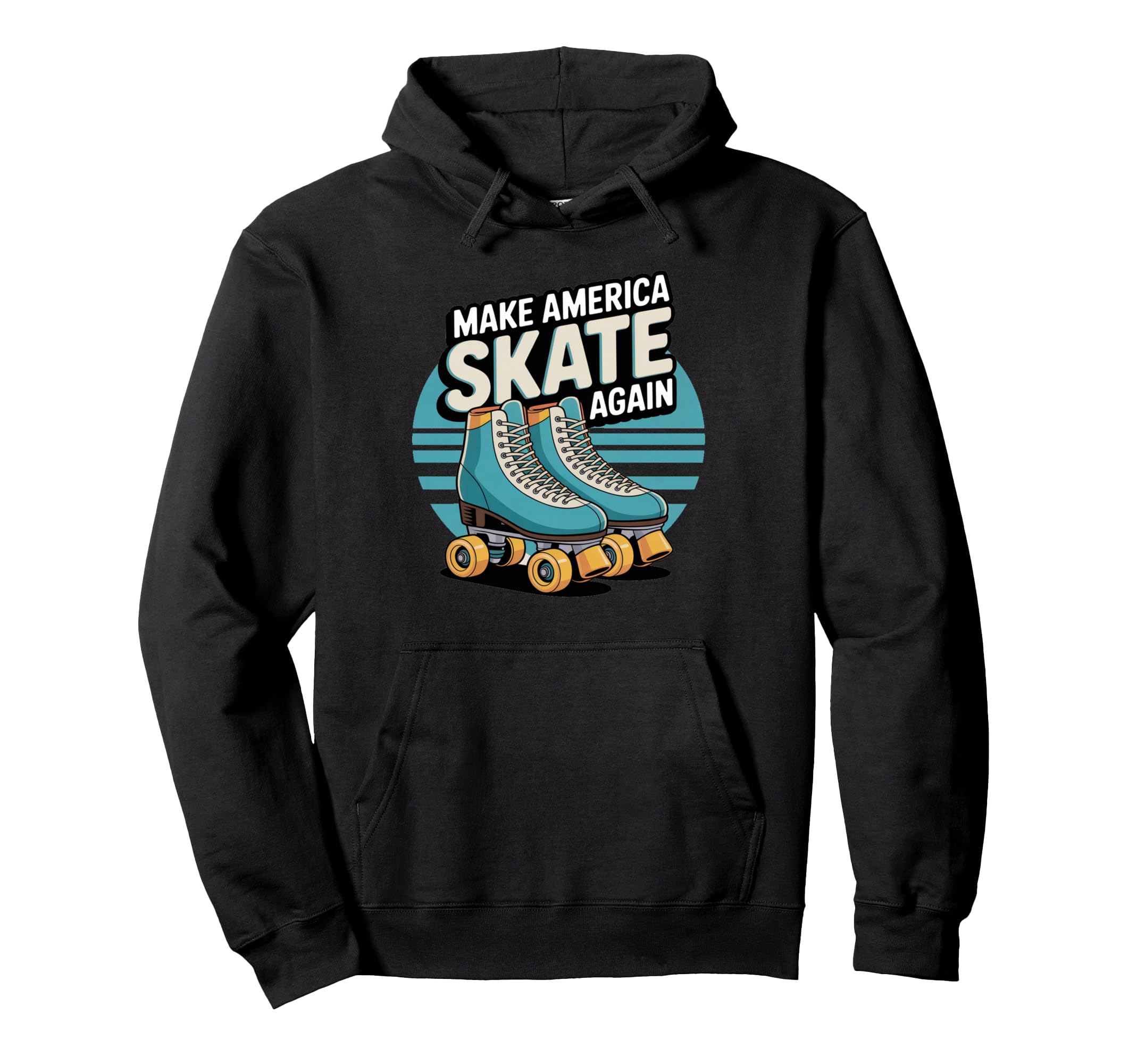 Funny Make America Skate Again Hoodie - Aesthetic Graphic Men Women - T-Shirt, Sweatshirt, Hoodie
