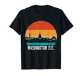 Washington D C Usa Sunset Skyline T-Shirt - Streetwear Style Unisex - T-Shirt, Sweatshirt, Hoodie