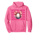 Baseball Mom Baseball Mama Mothers Day Hoodie - Trendy Graphic Unisex - T-Shirt, Sweatshirt, Hoodie
