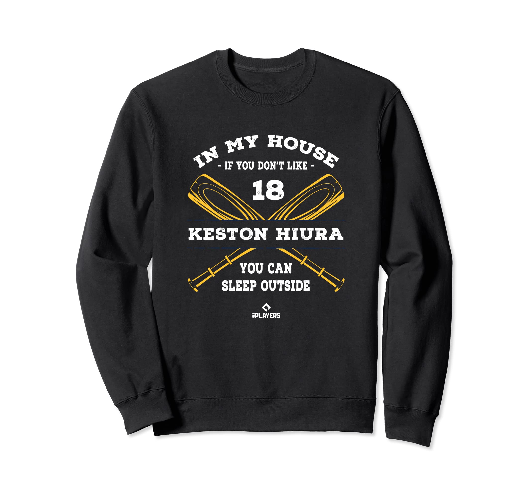 My House Keston Hiura Mlb Player Sweatshirt - Unique Graphic Men Women - T-Shirt, Sweatshirt, Hoodie