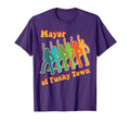 Mayor Funky Town Groovy 1970S Disco T-Shirt - Unique Graphic for Adults - T-Shirt, Sweatshirt, Hoodie