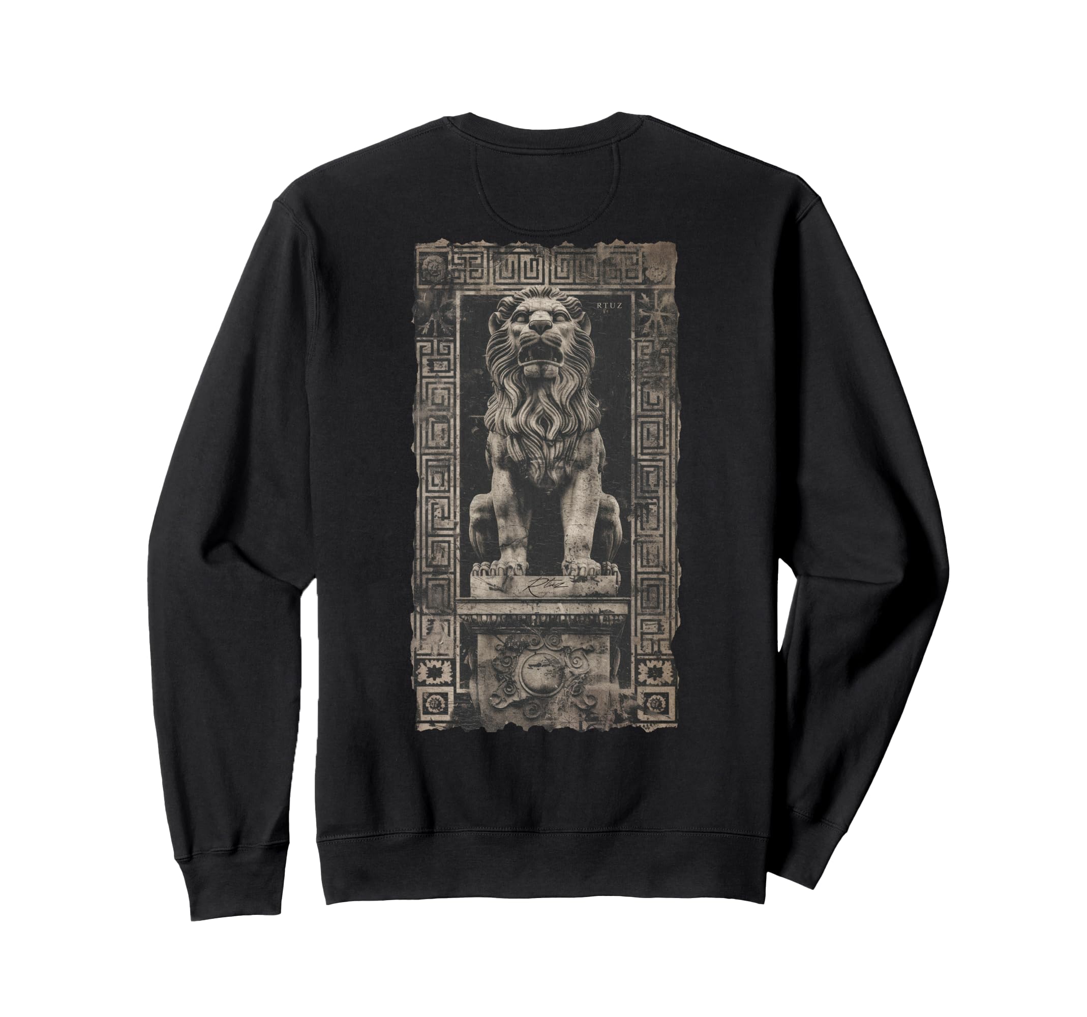Y2K Back Streetwear Lion Sweatshirt - Custom Art Print Unisex - T-Shirt, Sweatshirt, Hoodie