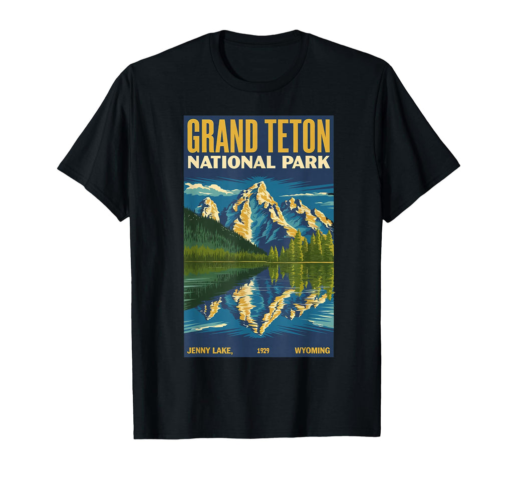 Grand Teton National Park Outdoor Us T-Shirt - Trendy Graphic Men Women - T-Shirt, Sweatshirt, Hoodie
