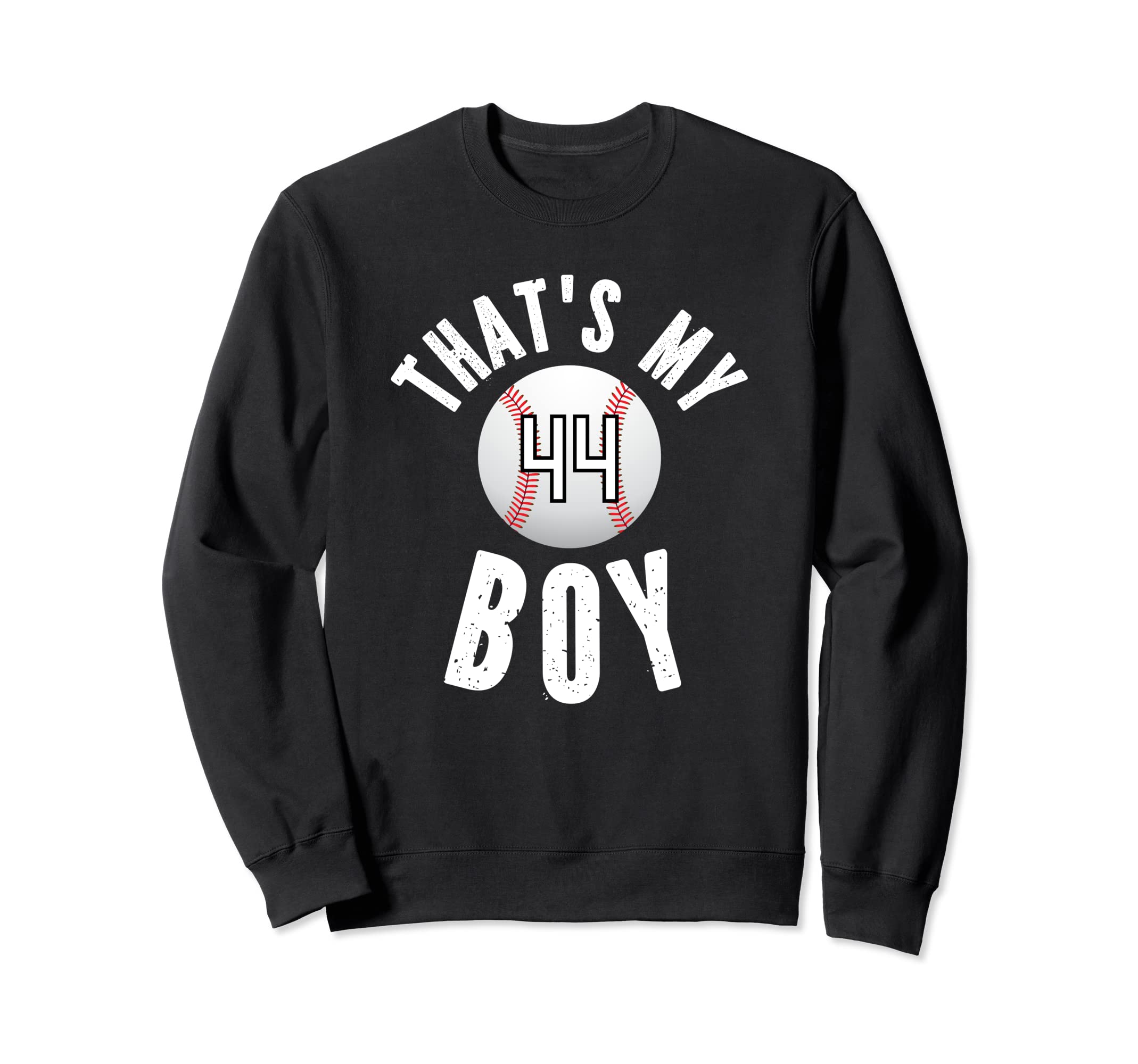 Thats My Baseball Jersey Number 44 Sweatshirt - Minimalist Print Men Women - T-Shirt, Sweatshirt, Hoodie