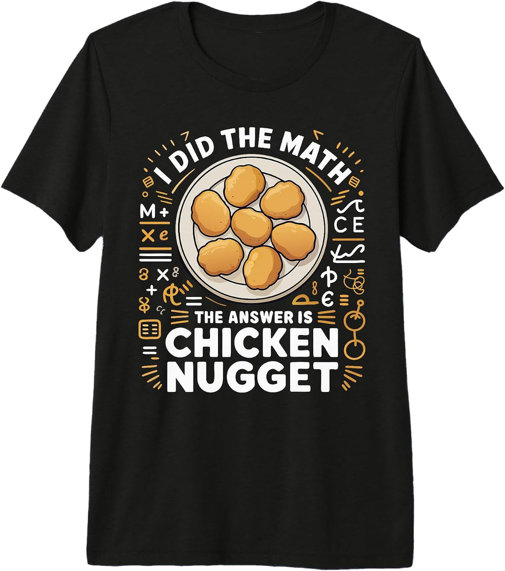 Chicken Nugget Fast Food Lovers - Adult & Kids T-Shirts, Sweatshirts & Hoodies apparel design preview 1