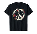 60S 70S Peace Love And Groovy Flower T-Shirt - Streetwear Style for Adults - T-Shirt, Sweatshirt, Hoodie