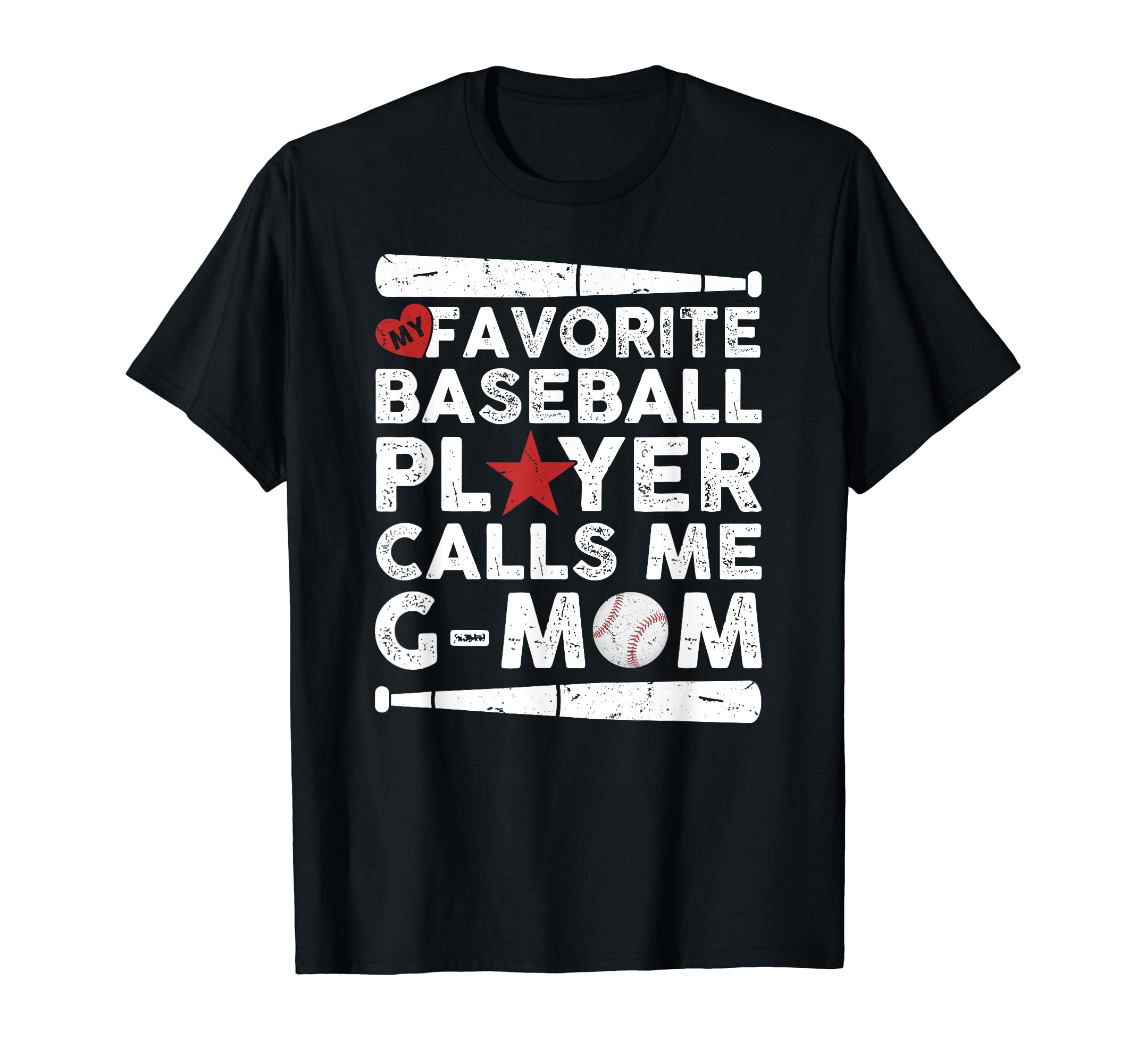 Baseball My Favorite Baseball Player T-Shirt - Novelty Apparel for Adults - T-Shirt, Sweatshirt, Hoodie