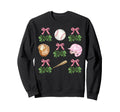 Coquette Baseball And Shamrock St Sweatshirt - Novelty Apparel for Adults - T-Shirt, Sweatshirt, Hoodie