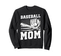 Baseball Mom Sweatshirt - Minimalist Print Unisex - T-Shirt, Sweatshirt, Hoodie