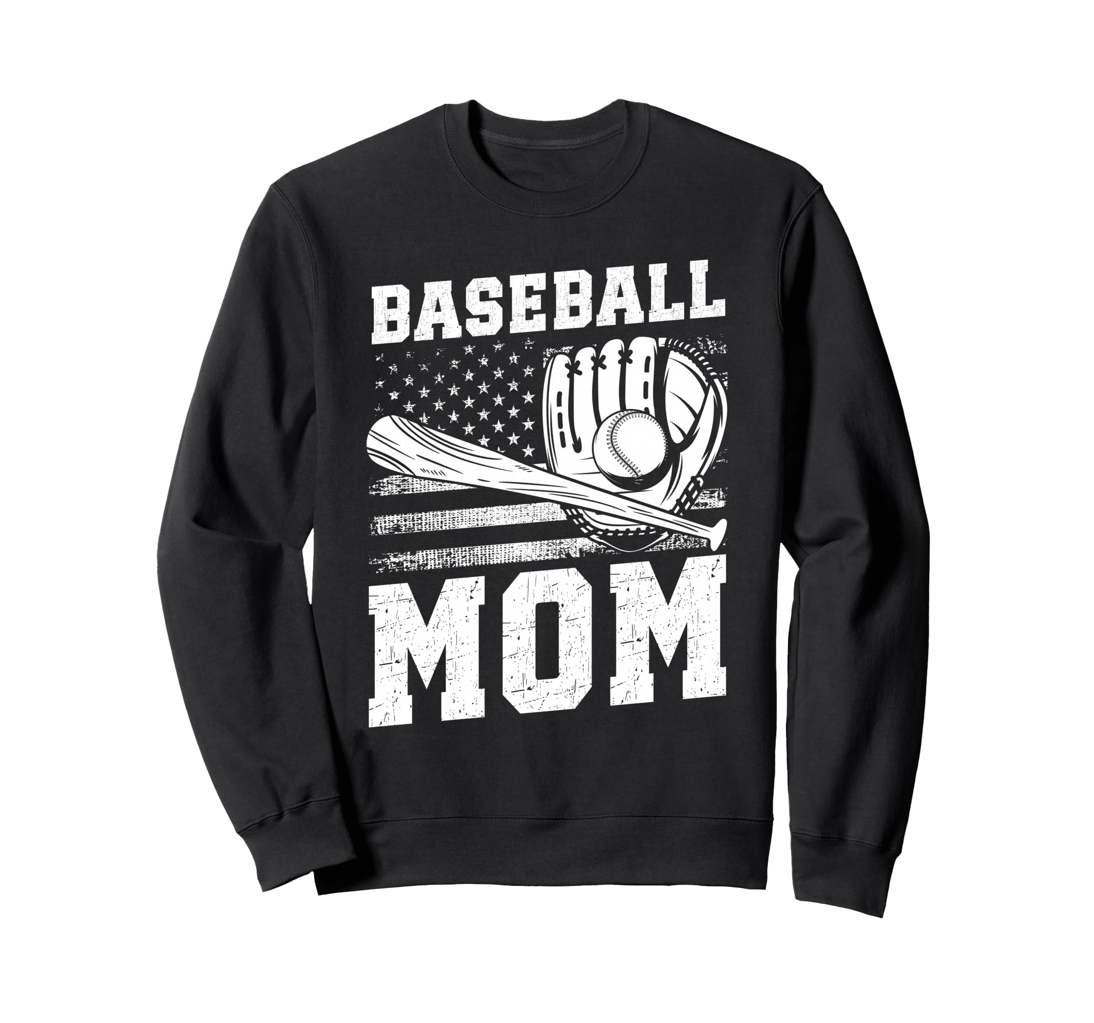 Baseball Mom Sweatshirt - Minimalist Print Unisex - T-Shirt, Sweatshirt, Hoodie