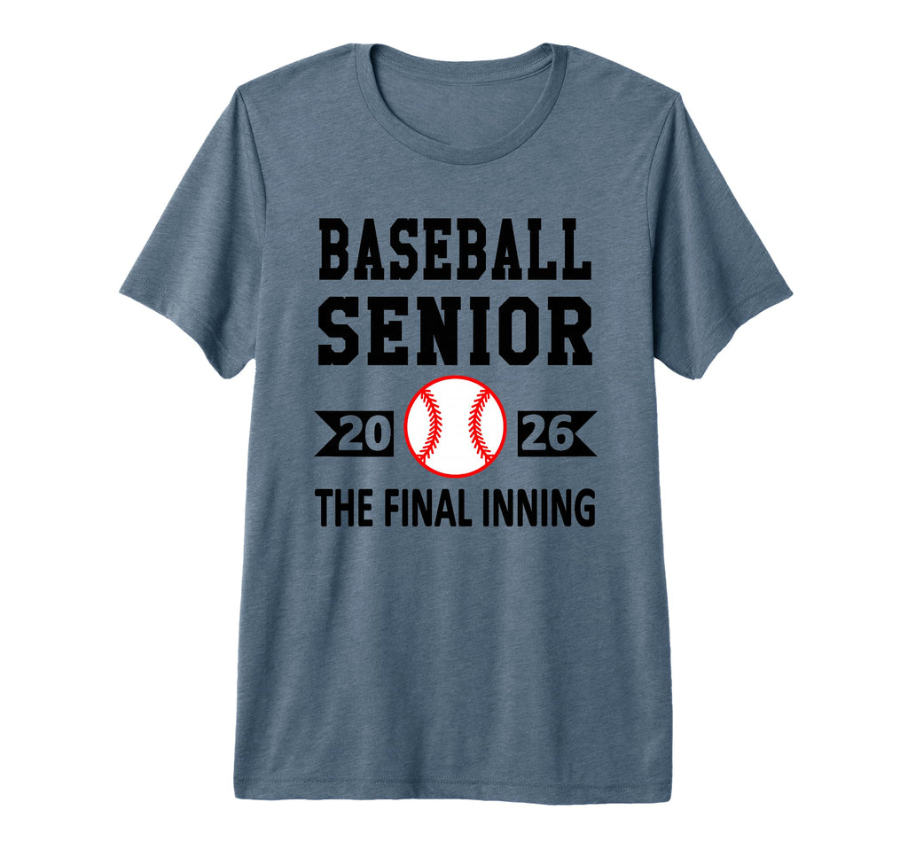 Senior Class 2026 Baseball Senior T-Shirt - Casual Everyday Wear Men Women - T-Shirt, Sweatshirt, Hoodie