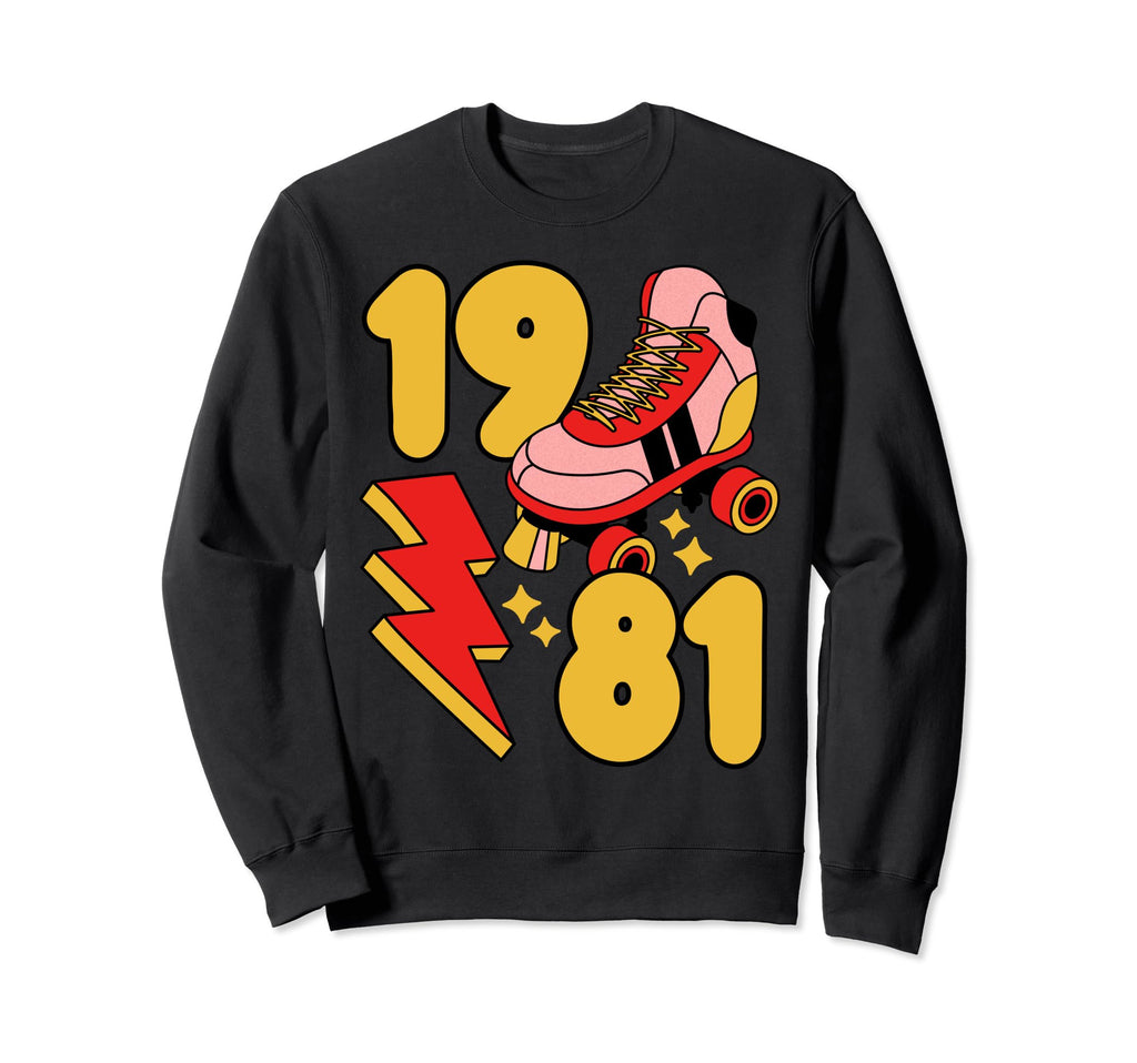 1981 Roller Skate 80S Nostalgia Sweatshirt - Streetwear Style Men Women - T-Shirt, Sweatshirt, Hoodie