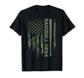 Usa Camouflage Baseball Mom Baseball T-Shirt - Trendy Graphic Men Women - T-Shirt, Sweatshirt, Hoodie