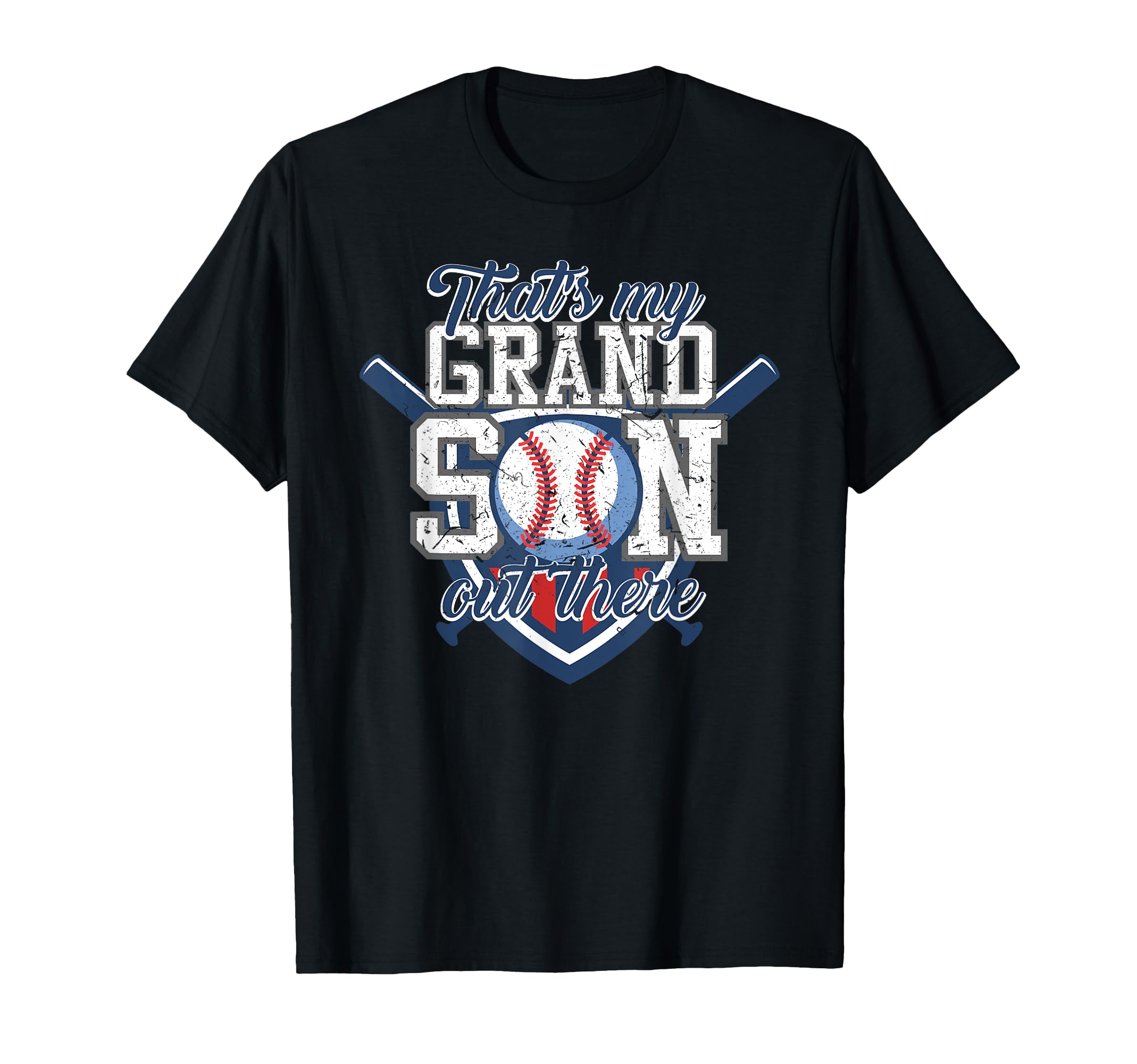 Thats My Grandson Out There Baseball T-Shirt - Trendy Graphic for Adults - T-Shirt, Sweatshirt, Hoodie