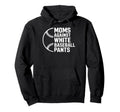 Mothers Day Game Day Moms Against White Hoodie - Unique Graphic Men Women - T-Shirt, Sweatshirt, Hoodie