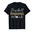 Baseball Mawmaw Leopard Baseball Heart T-Shirt - Graphic Print Unisex - T-Shirt, Sweatshirt, Hoodie