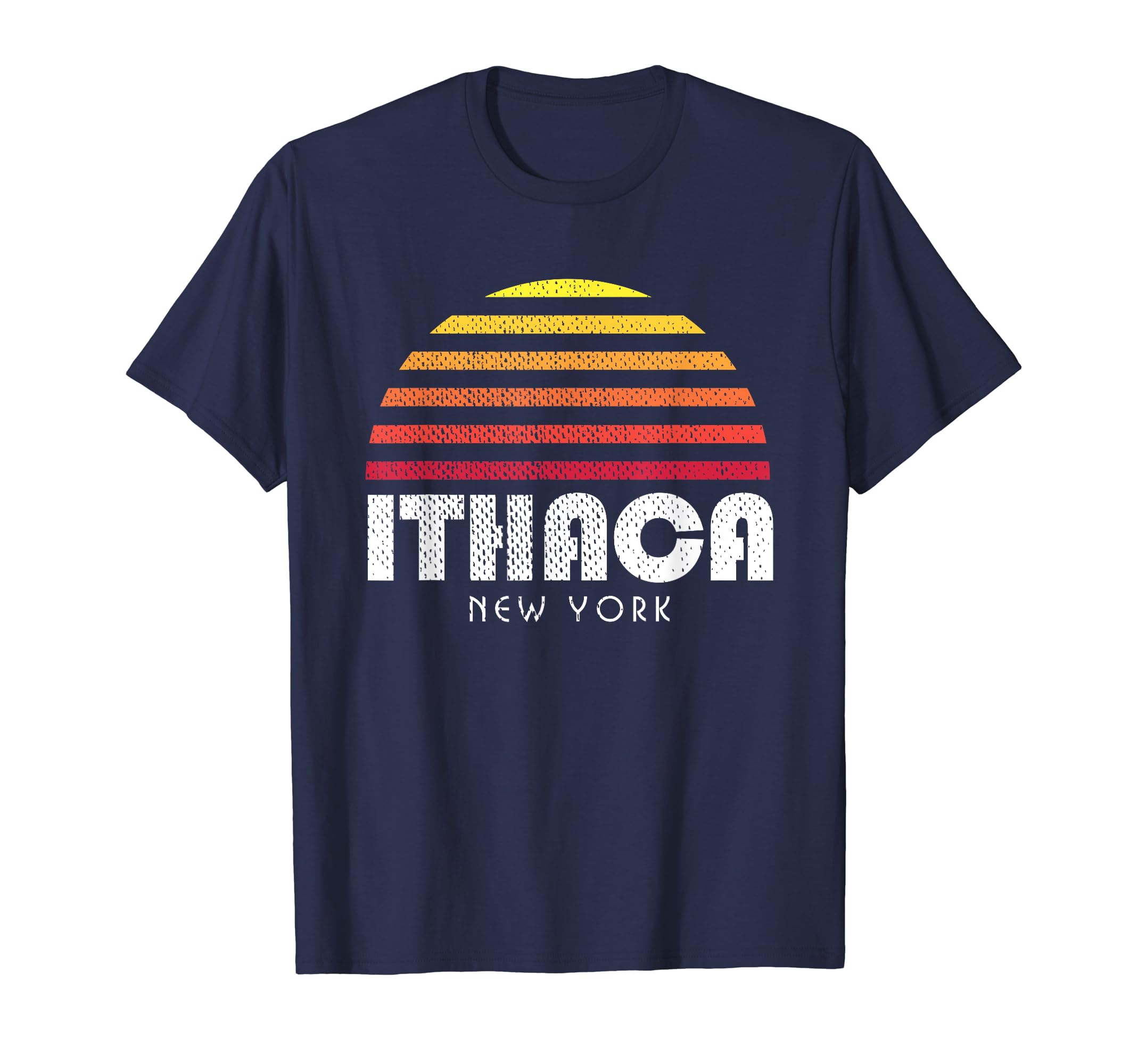Ithaca New York Sunset T-Shirt - Graphic Print Men Women - T-Shirt, Sweatshirt, Hoodie
