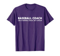 Funny Baseball Trainer Definition T-Shirt - Aesthetic Graphic Men Women - T-Shirt, Sweatshirt, Hoodie