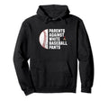 Parents Against White Baseball Pants Hoodie - Minimalist Print Men Women - T-Shirt, Sweatshirt, Hoodie