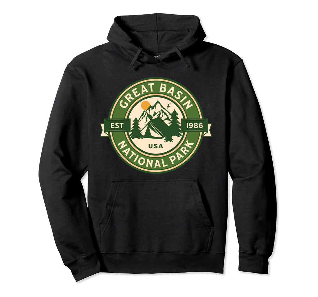 Great Basin National Park Nevada Hike Camp Hoodie - Trendy Graphic Unisex - T-Shirt, Sweatshirt, Hoodie
