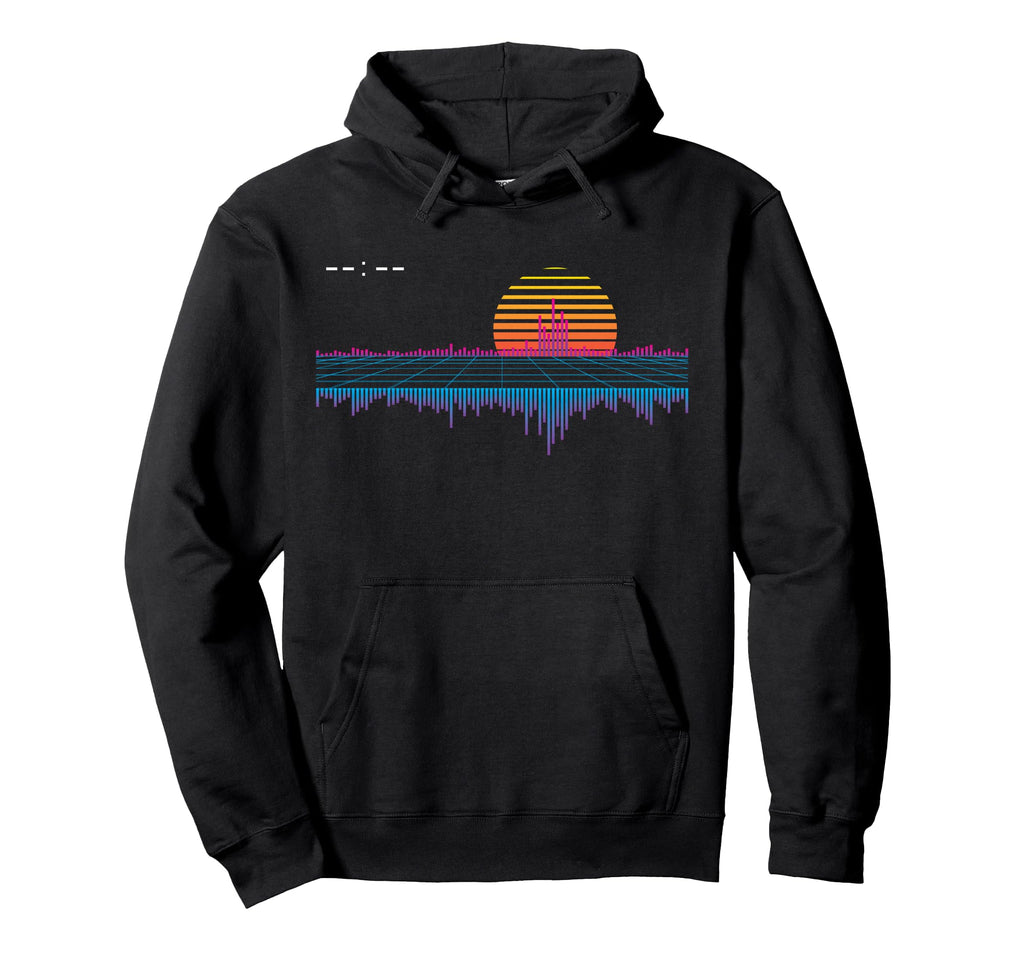 Outrun Synthwave Vaporwave Sunset Hoodie - Streetwear Style for Adults - T-Shirt, Sweatshirt, Hoodie