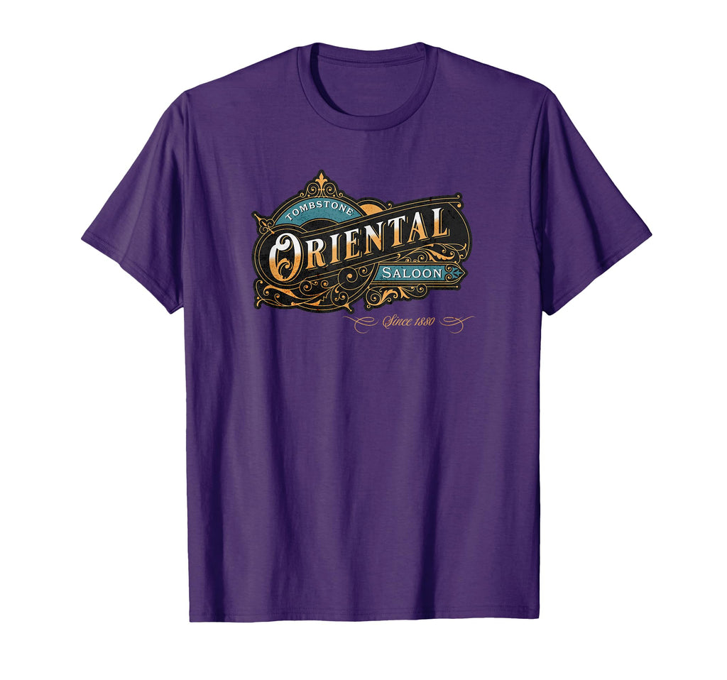 Tombstone Oriental Saloon Movie T-Shirt - Graphic Print Unisex - T-Shirt, Sweatshirt, Hoodie