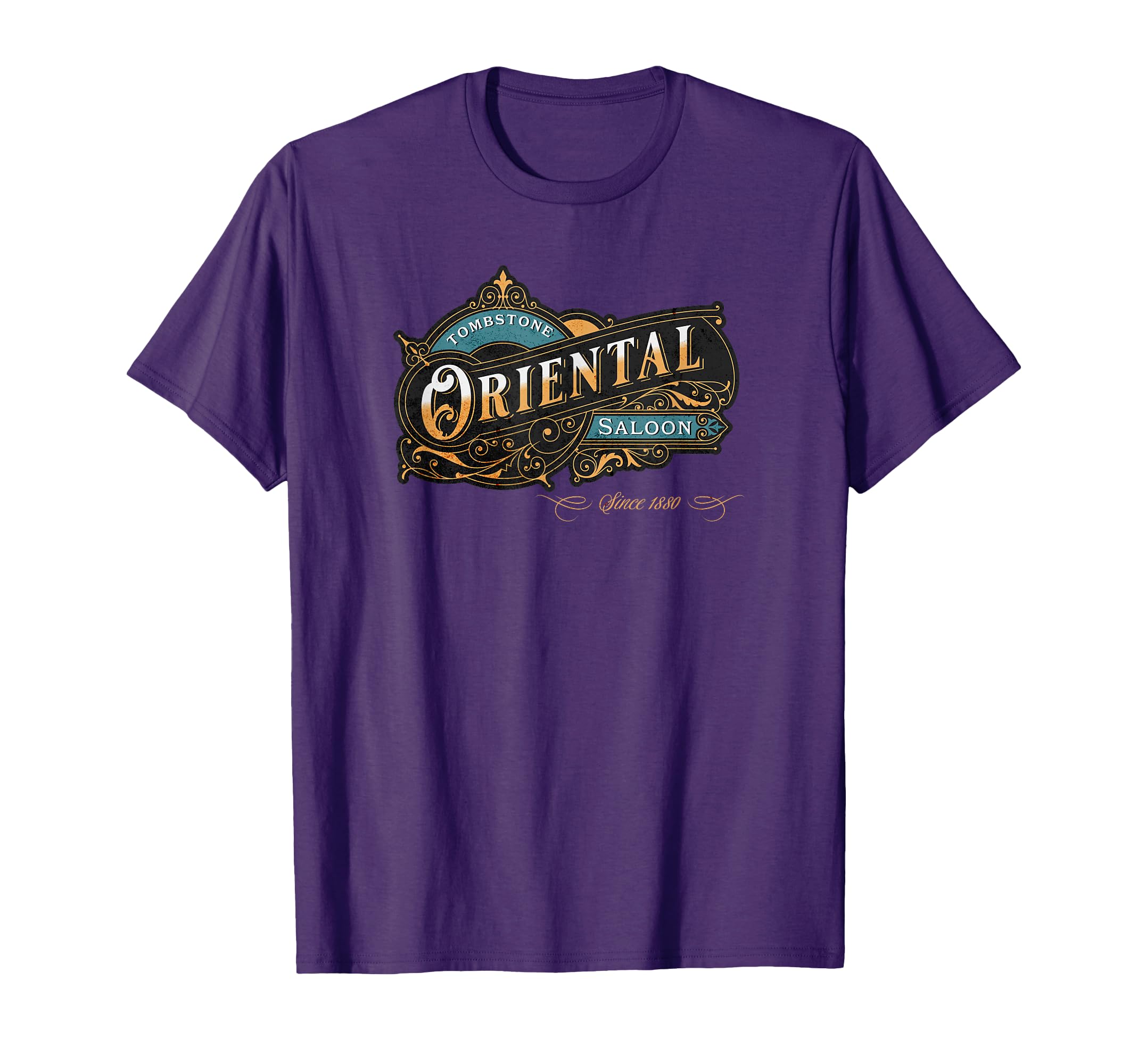 Tombstone Oriental Saloon Movie T-Shirt - Graphic Print Unisex - T-Shirt, Sweatshirt, Hoodie