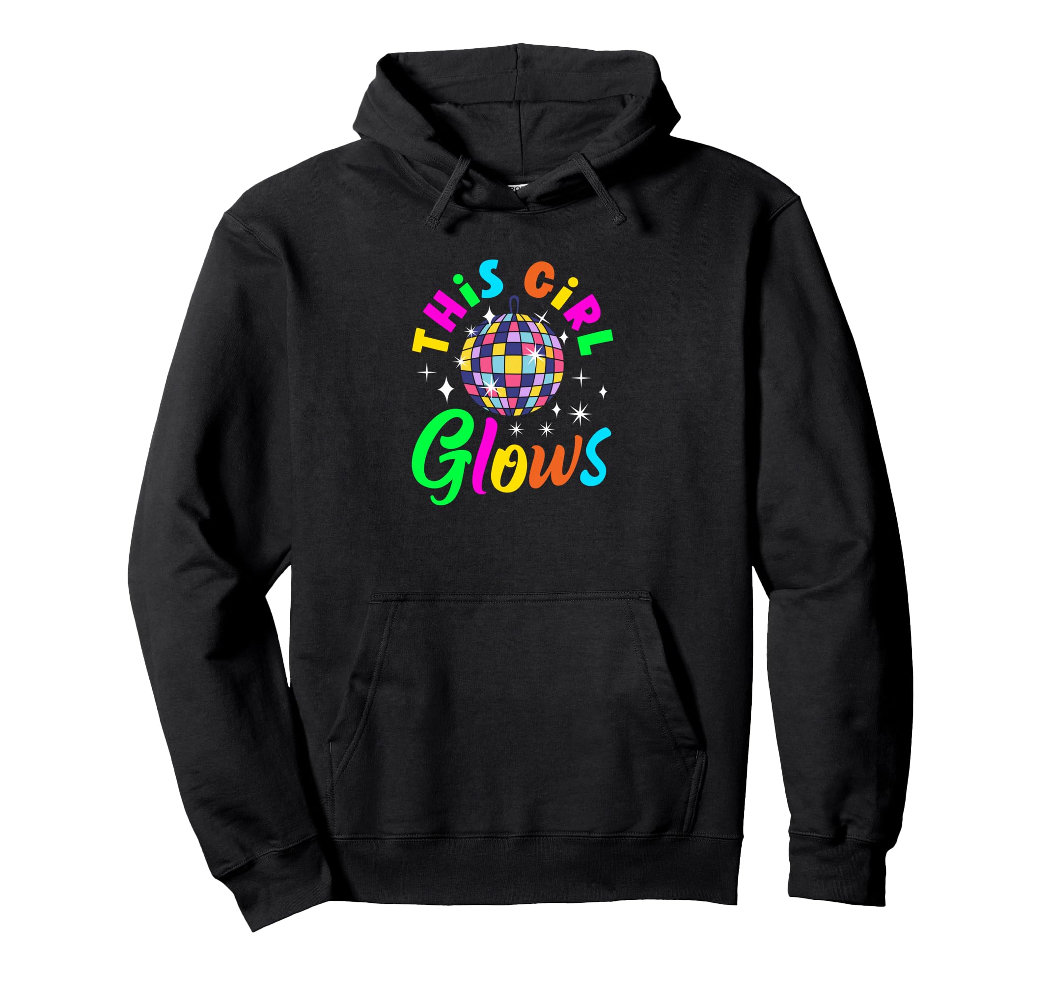 Back To 80S Disco Ball Hoodie - Casual Everyday Wear Unisex - T-Shirt, Sweatshirt, Hoodie