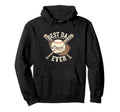 Funny Baseball Best Dad Coach Ever Hoodie - Aesthetic Graphic Unisex - T-Shirt, Sweatshirt, Hoodie