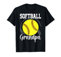 Softball Grandpa Grandfather Fathers Day T-Shirt - Trendy Graphic Men Women - T-Shirt, Sweatshirt, Hoodie