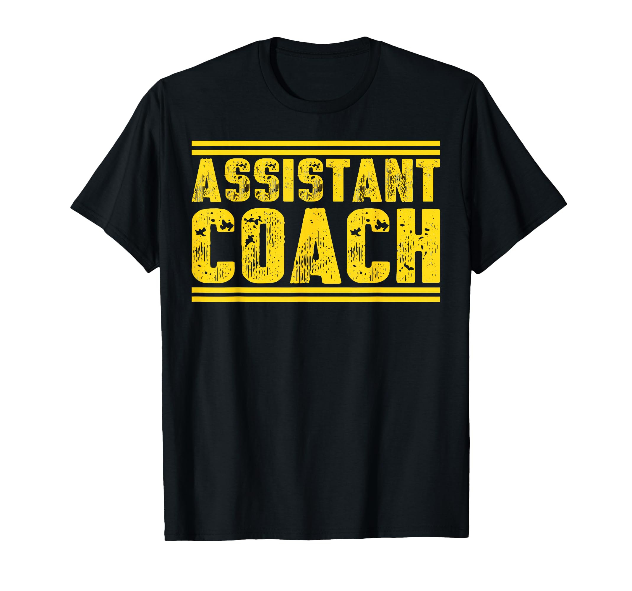 Assistant Coach Dad Professional Sports T-Shirt - Minimalist Print Unisex - T-Shirt, Sweatshirt, Hoodie