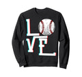 Baseball Love Sports Lover Sweatshirt - Casual Everyday Wear for Adults - T-Shirt, Sweatshirt, Hoodie