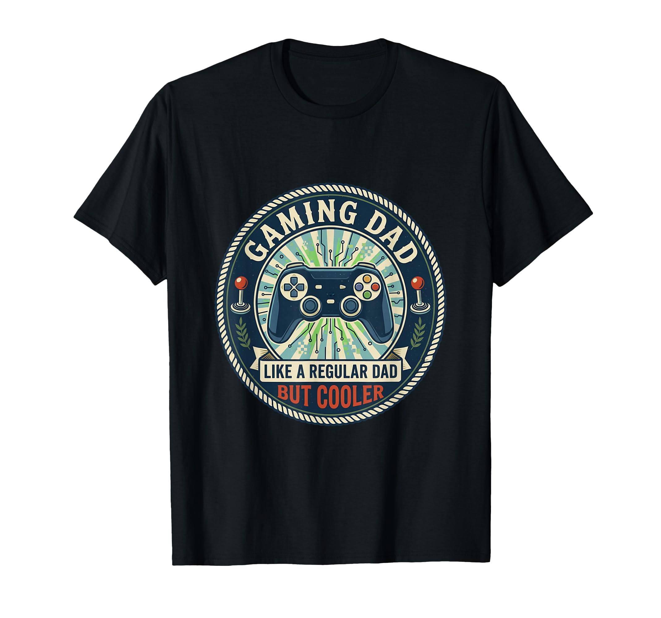 Gaming Dad Gamer Controller Console T-Shirt - Streetwear Style Men Women - T-Shirt, Sweatshirt, Hoodie