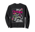 Mother Level Gifts Mothers Day Gamer Sweatshirt - Custom Art Print Unisex - T-Shirt, Sweatshirt, Hoodie