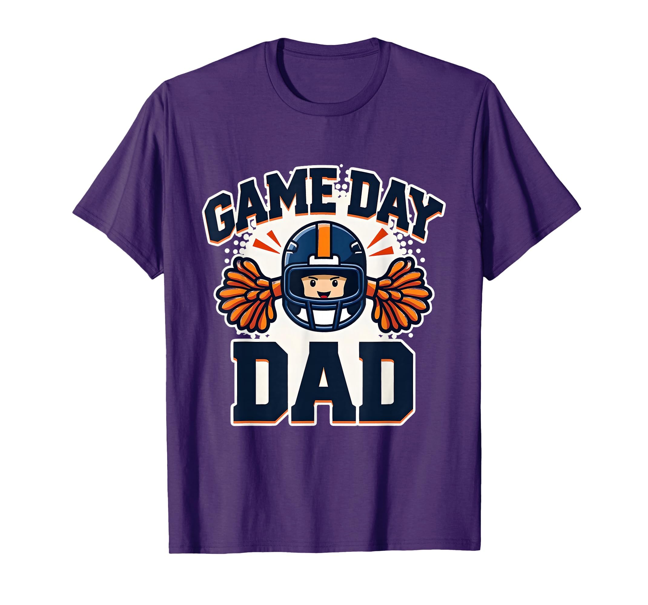 Game Day Dad Cheer Dad T-Shirt - Novelty Apparel Men Women - T-Shirt, Sweatshirt, Hoodie