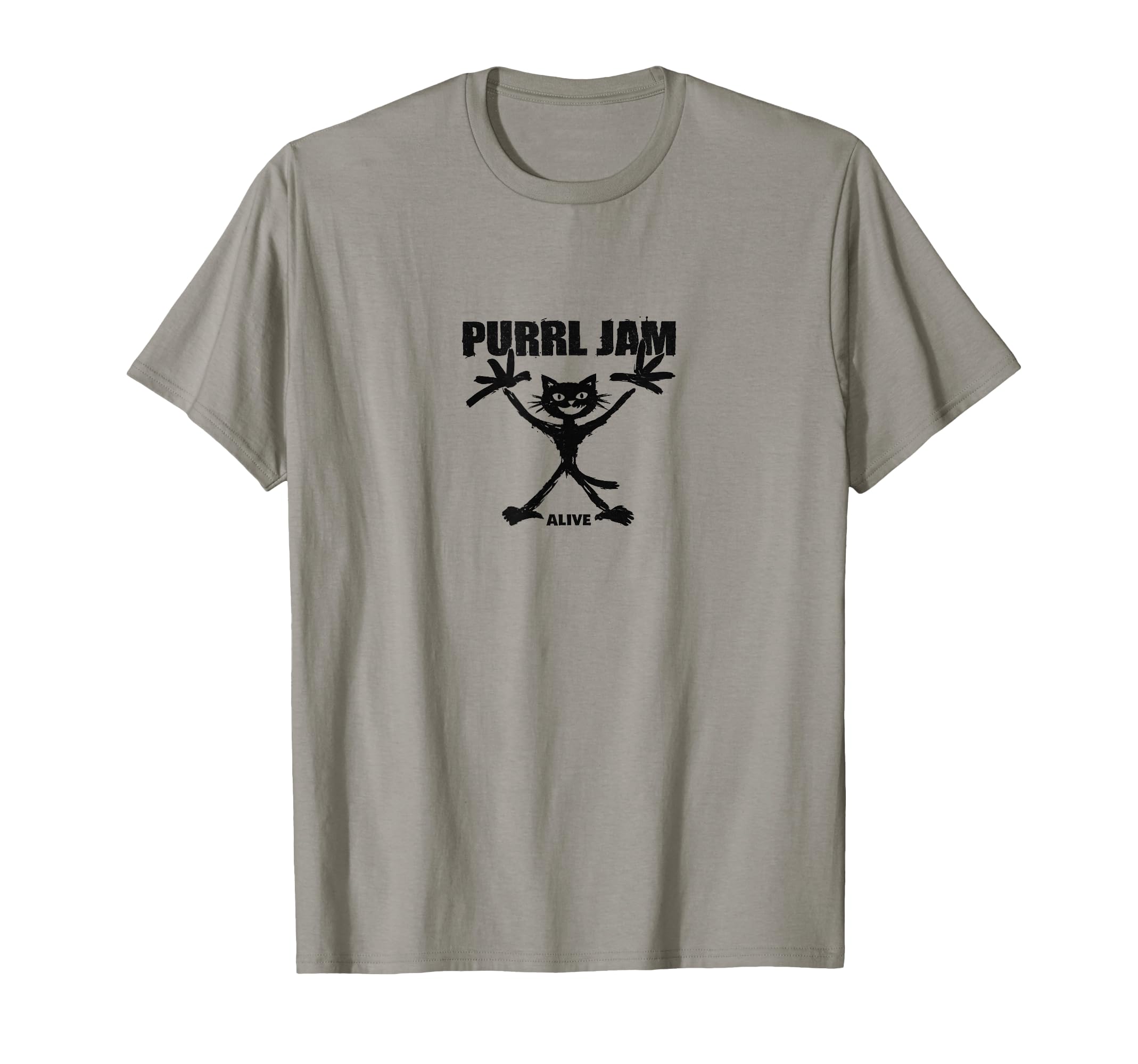 Purrl Jam Cat Rock Band Grunge T-Shirt - Aesthetic Graphic Men Women - T-Shirt, Sweatshirt, Hoodie