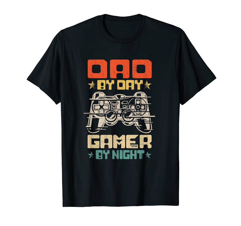 Mens Dad Day Gamer Night Funny Dad T-Shirt - Minimalist Print Men Women - T-Shirt, Sweatshirt, Hoodie