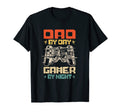 Mens Dad Day Gamer Night Funny Dad T-Shirt - Minimalist Print Men Women - T-Shirt, Sweatshirt, Hoodie