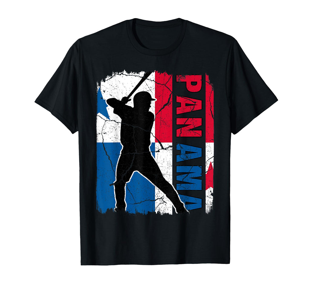 Panamanian Baseball Player Panama T-Shirt - Fun Novelty Design for Adults - T-Shirt, Sweatshirt, Hoodie