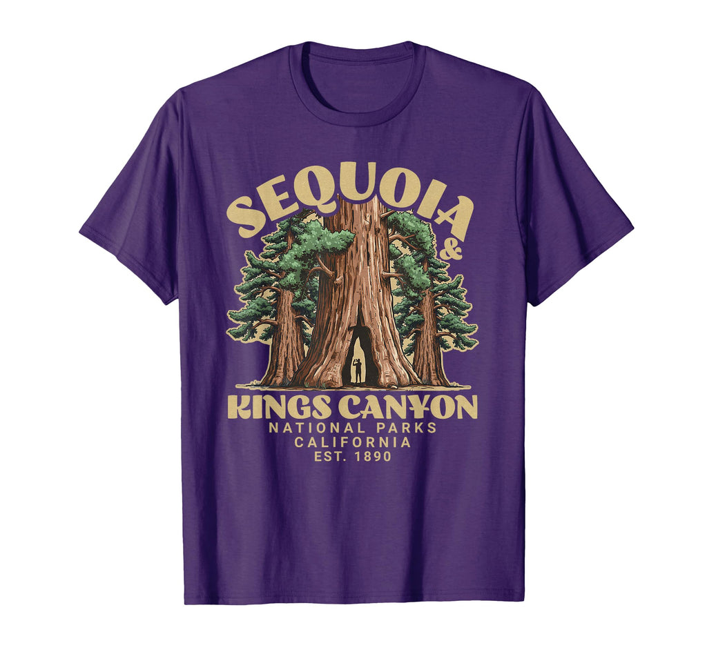 Sequoia Kings Canyon National Parks T-Shirt - Streetwear Style for Adults - T-Shirt, Sweatshirt, Hoodie
