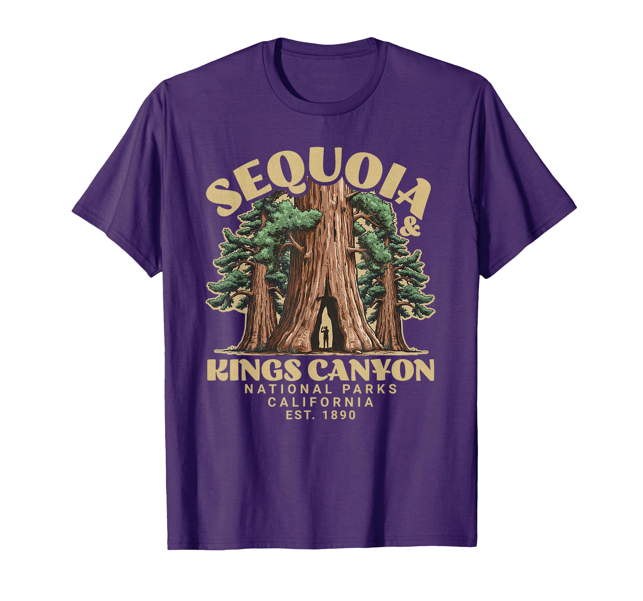 Sequoia Kings Canyon National Parks T-Shirt - Streetwear Style for Adults - T-Shirt, Sweatshirt, Hoodie