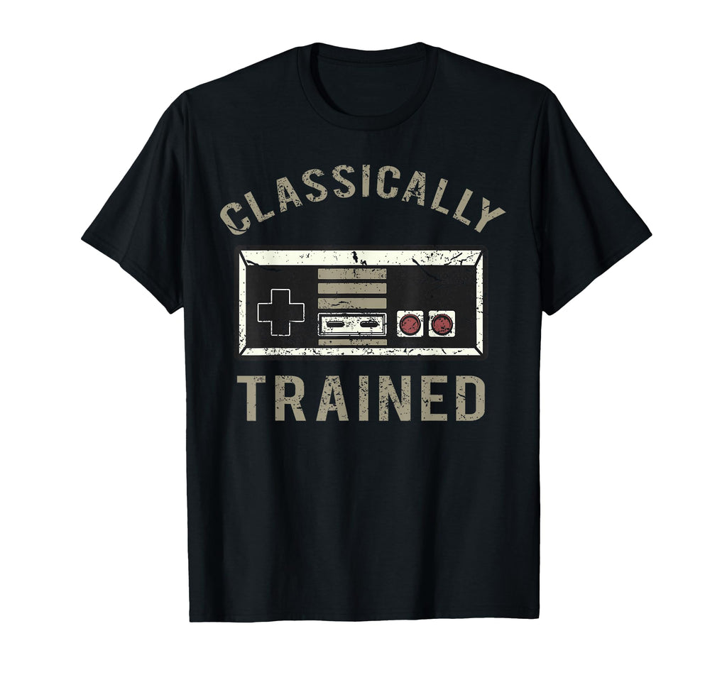 Classically Trained Distressed T-Shirt - Novelty Apparel Unisex - T-Shirt, Sweatshirt, Hoodie