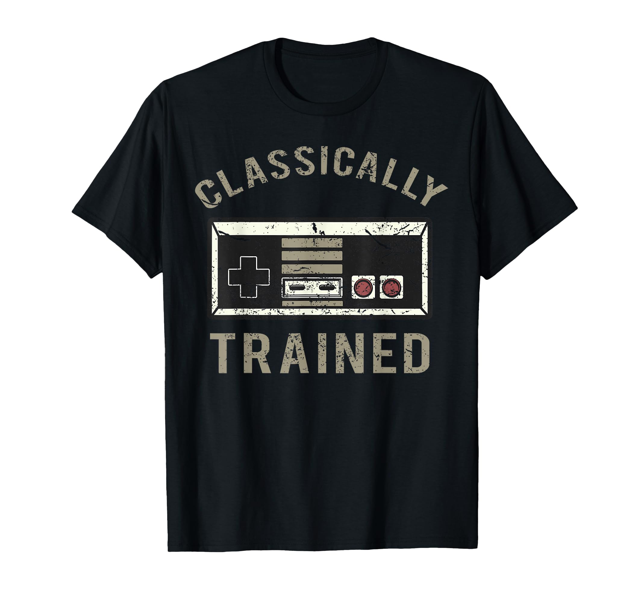 Classically Trained Distressed T-Shirt - Novelty Apparel Unisex - T-Shirt, Sweatshirt, Hoodie