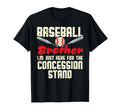 Baseball Brother Concession Stand T-Shirt - Trendy Graphic Men Women - T-Shirt, Sweatshirt, Hoodie