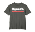 Uganda Flag Country Home Souvenir Gift T-Shirt - Novelty Apparel Men Women - T-Shirt, Sweatshirt, Hoodie